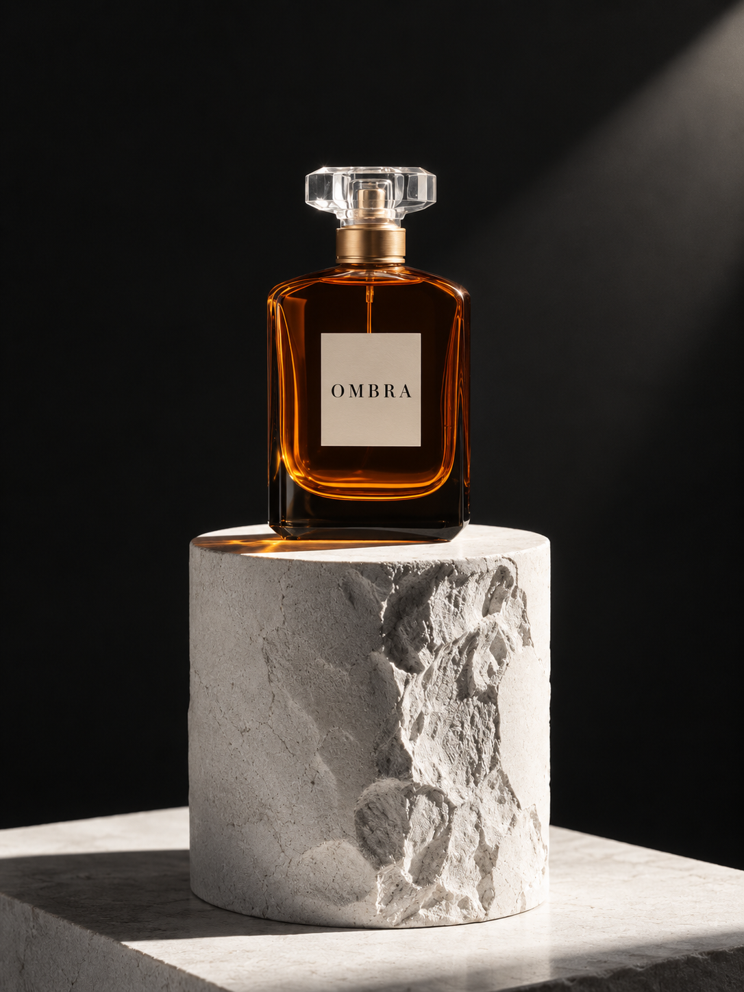 Ombra fragrance on stone