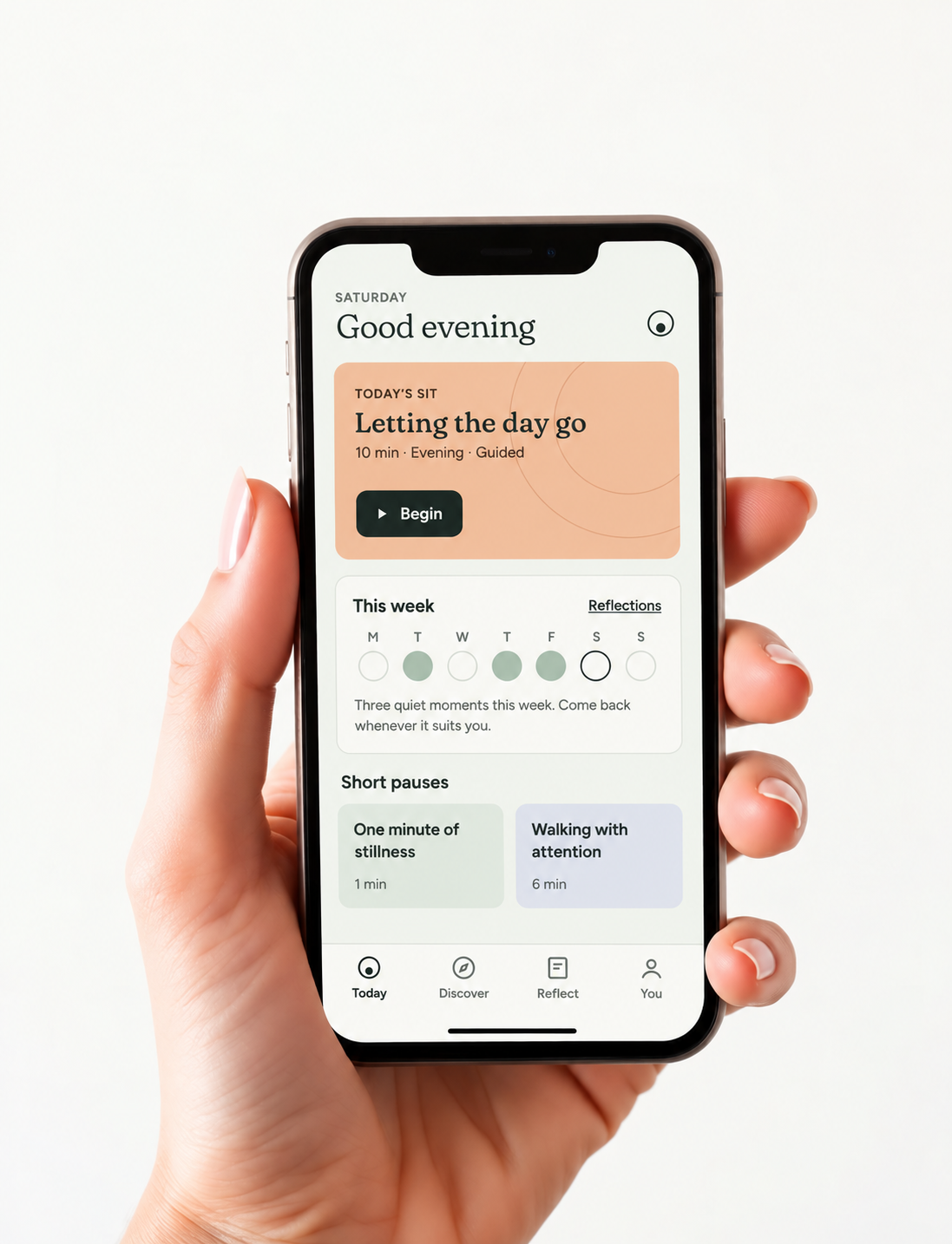Soulife app in hand